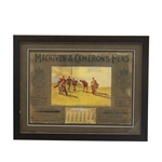 1907 MacNiven & Camerons Waverly Pen Golf Advertising - Framed