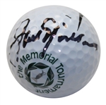 Jack Nicklaus Signed The Memorial Logo Golf Ball JSA COA