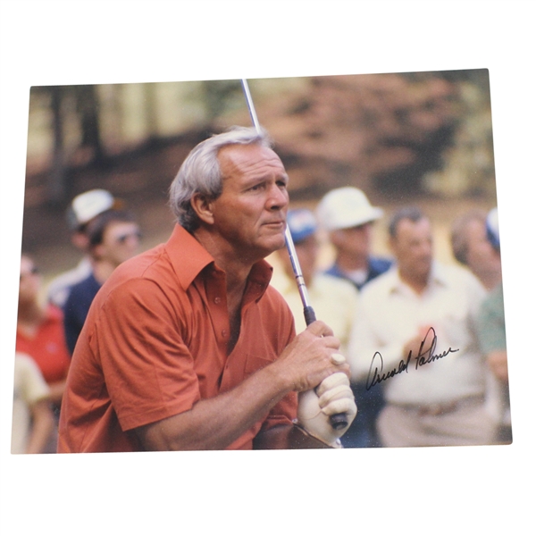 Arnold Palmer Signed 8x10 Color Photo JSA COA