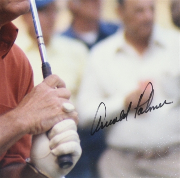 Arnold Palmer Signed 8x10 Color Photo JSA COA