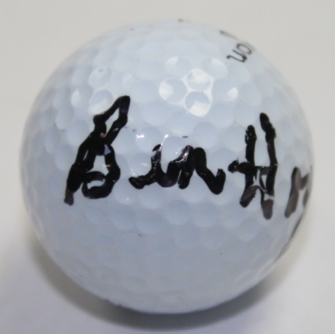 Ben Hogan Signed 'Ben Hogan' Logo Golf Ball JSA #X18445