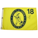 Payne Stewart Signed 1999 US Open at Pinehurst No. 2 Flag PSA/DNA #V14355