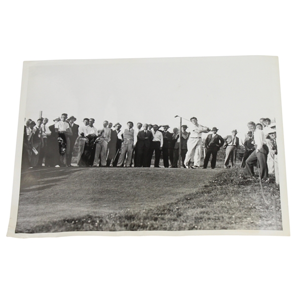 1934 US Open Lawson Little Wire Photo - Driving