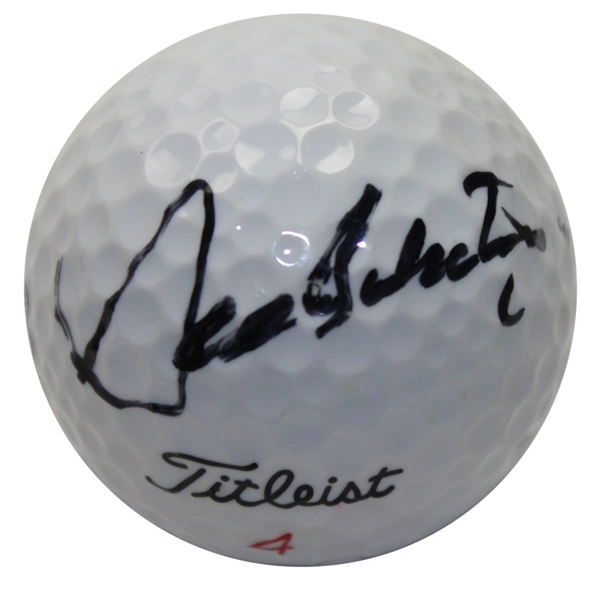 Seve Ballesteros Signed European Masters Logo Golf Ball JSA COA