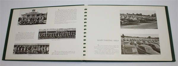 1952 Masters Tournament Leather Album Players Gift- Crawford Johnson, Jr. from Augusta National GC