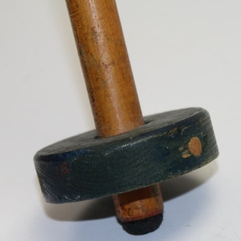 Vintage USGA Golf Champions Wood Stool/Seat - Hagen & Dutra Depictions and Signatures
