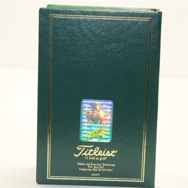 Tiger Woods Titleist Ltd Ed Commemorative Boxes with Balls - First 7 Wins!