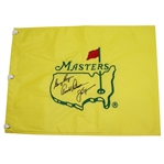 Big Three Signed Undated Masters Embroidered Flag PSA/DNA #V14358
