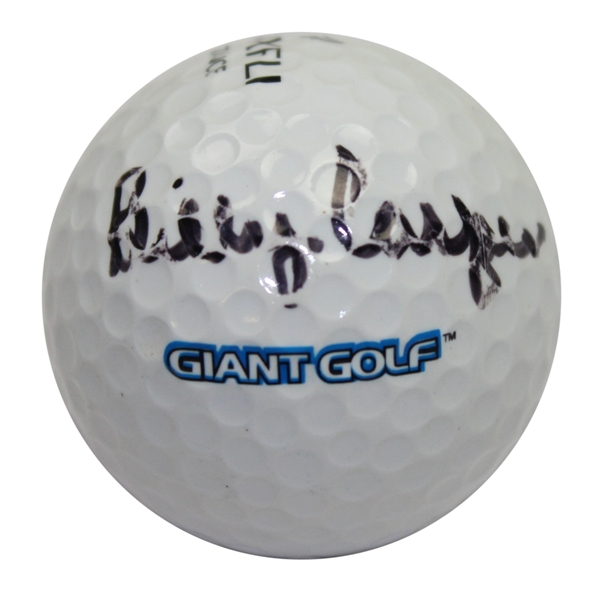 Billy Casper Signed 'Giant Golf' Logo Golf Ball JSA ALOA