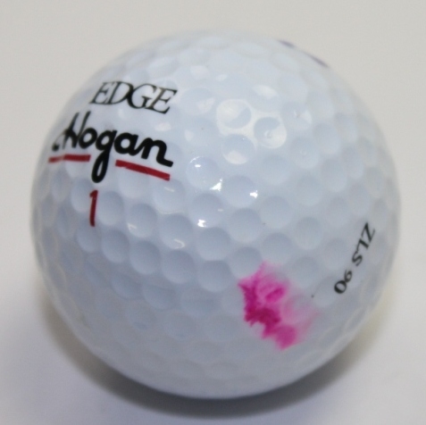 Ben Hogan Signed ' Hogan Edge' Logo Golf Ball JSA  Full Letter #Y81975
