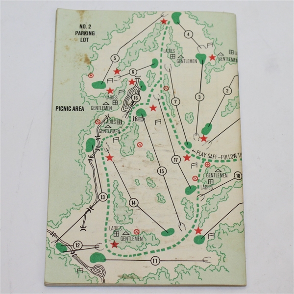 1965 Masters Spectators Guide- Jack Nicklaus Win