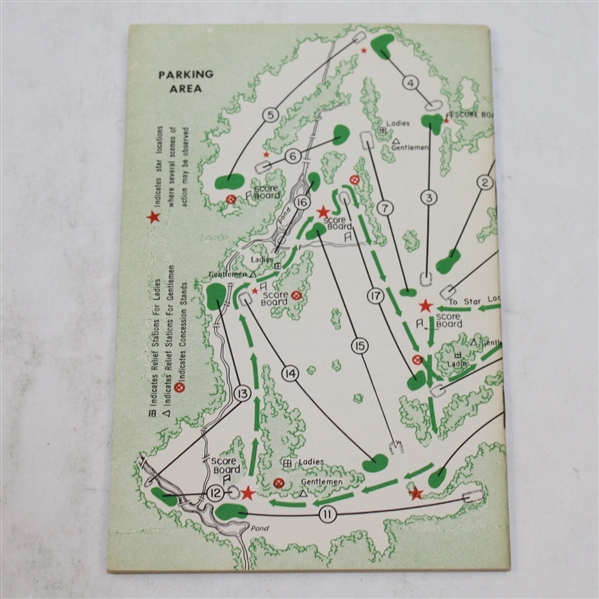 1957 Masters Spectators Guide- Doug Ford Win