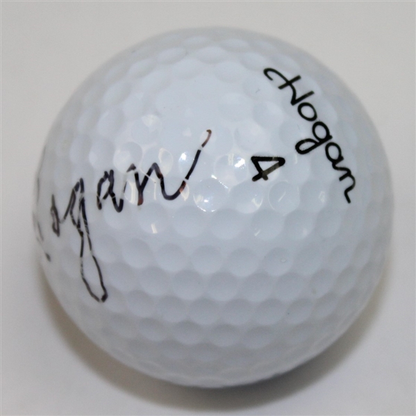 Ben Hogan Signed 'Hogan 4' Logo Golf Ball FULL JSA LETTER #18442