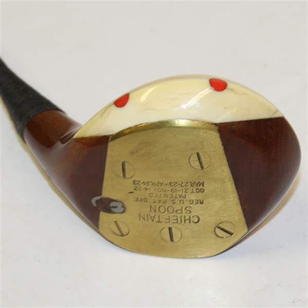 1920's Patented Chieftain Fancy Face Spoon Club - Roth Collection