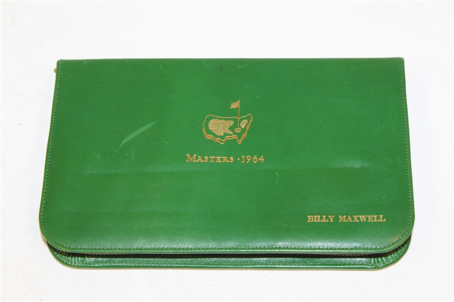 1964 Masters Gift to Billy Maxwell - Bridge Set/Cards/Pencils/Original Box