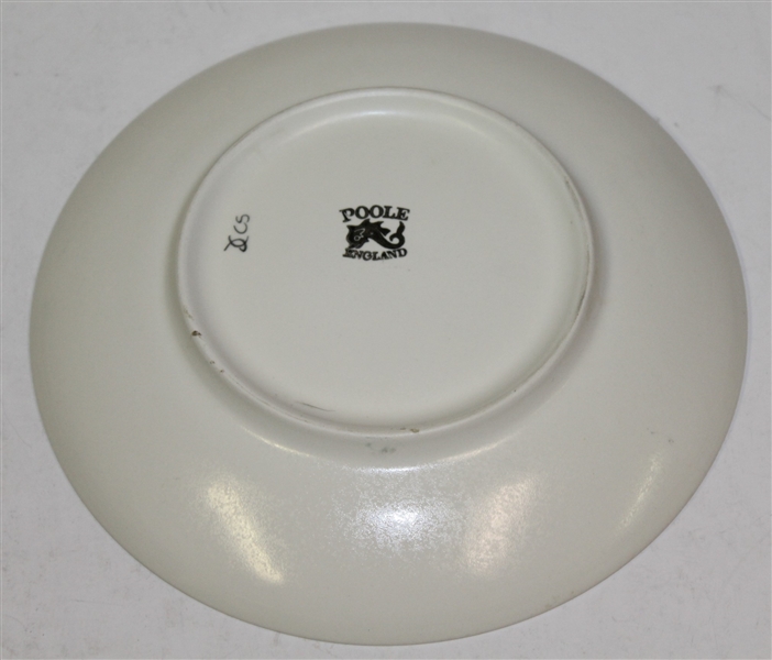 1932-1982 50th Anniversary Curtis Cup Ceramic Floral Plate