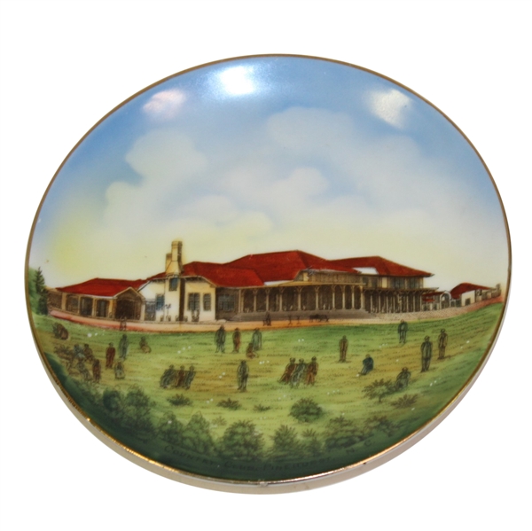 Country Club, The Pinehurst Clubhouse Ceramic Plate