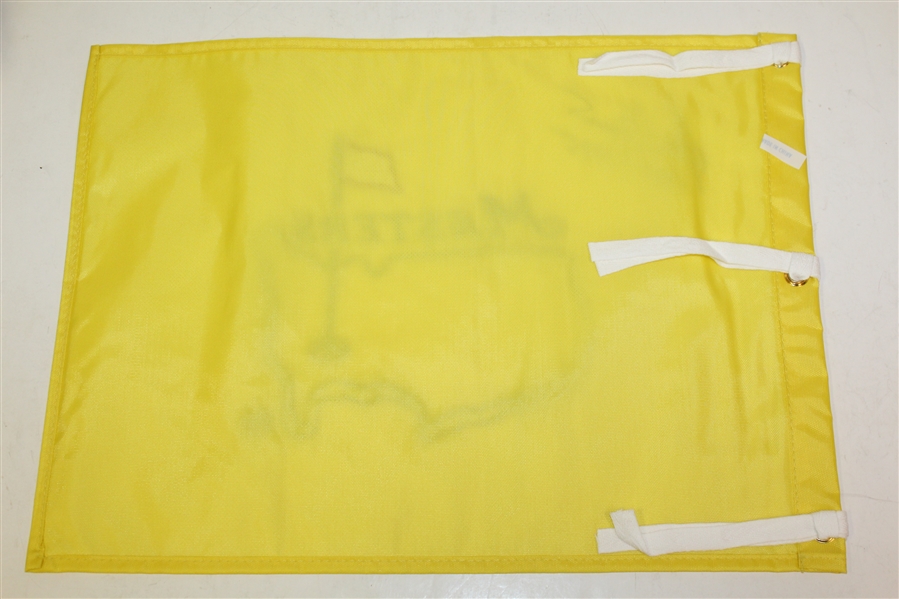 Ben Crenshaw Signed Undated Masters Embroidered Flag with Years Won JSA ALOA
