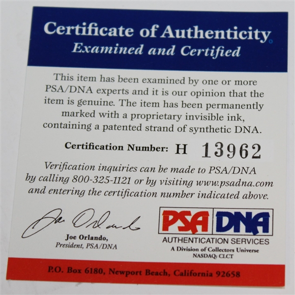 Ben Crenshaw Signed 16x20 Green Jacket Photo PSA/DNA #H13962
