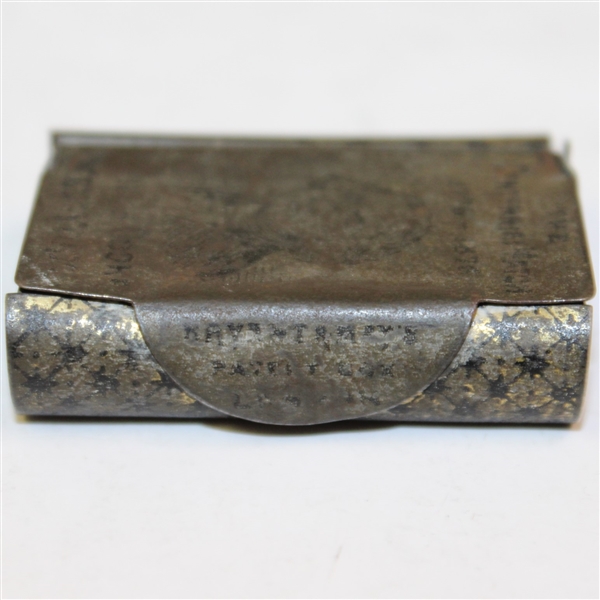 The Centennial Match 1776-1876 Hill & Cooke New York - Metal Match Holder - Roth Collection