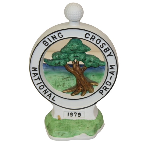 1979 Bing Crosby National Pro-Am Pebble Beach Decanter by Aesthetic Specialties, Inc.