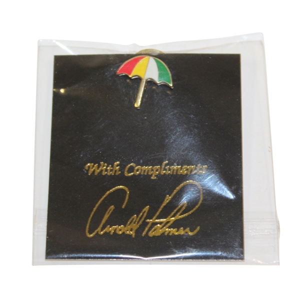 Original Arnold Palmer Logo Lapel Pin in Original Packaging