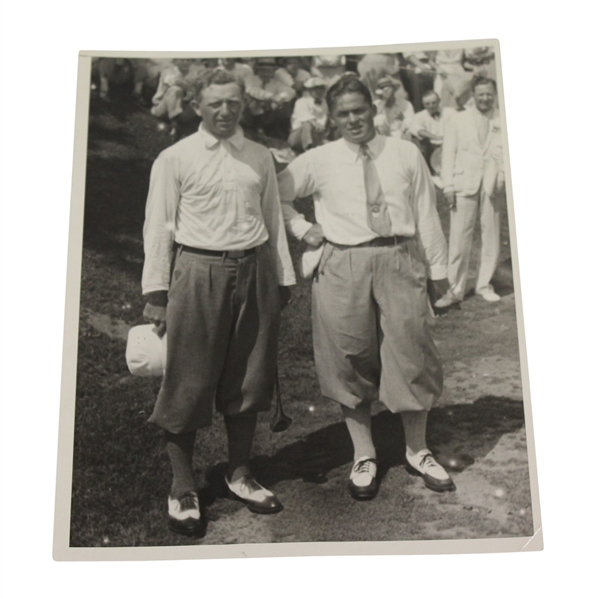 Bobby Jones & Jock Hutchison Press Photo - July 7, 1930