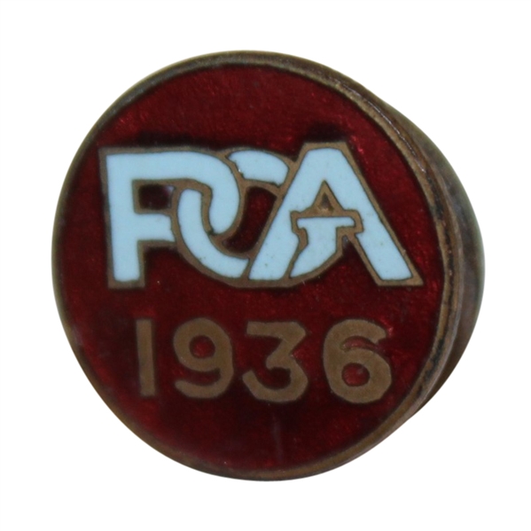 1936 PGA Member's Badge