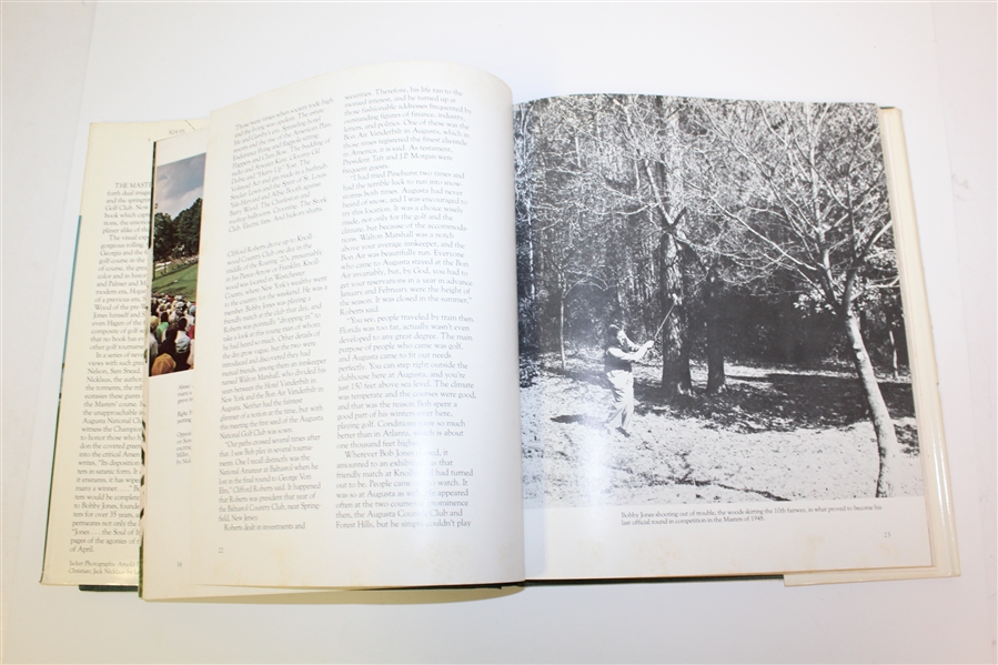 'The Masters - Augusta Revisited: An Intimate View' Book by Furman Bisher - 1976