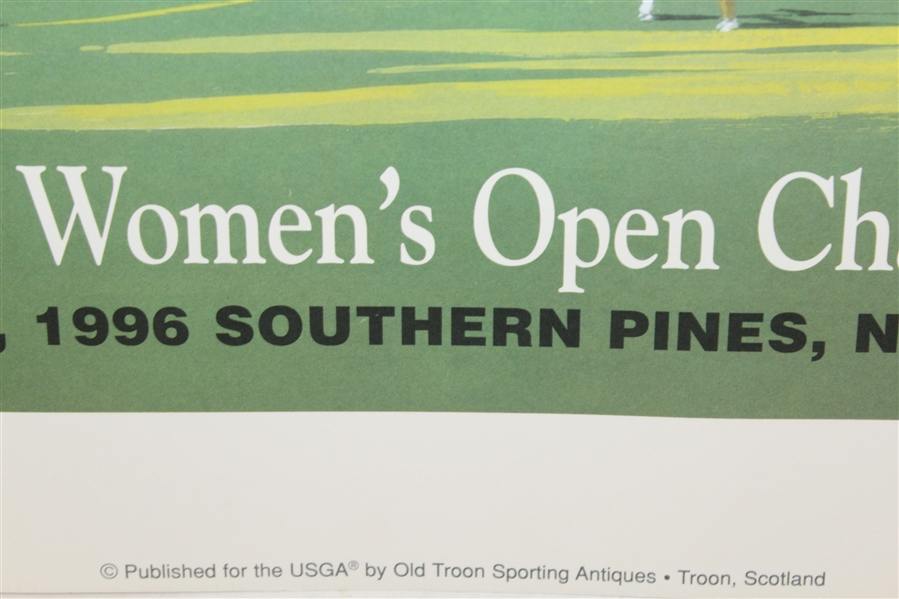 1996 US Women's Open at Pine Needles Artist Proof Signed by Artist Ken Reed