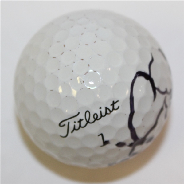 Jordan Spieth Full Signature Signed Titleist Golf Ball JSA #Z02868