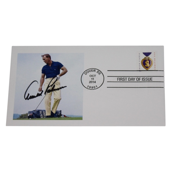 Arnold Palmer Signed 2014 October First Day Issue JSA ALOA