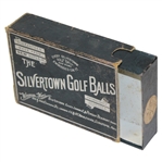1890s Silvertown Leatherette Gutty Golf Ball Box - 27 1/2" Size