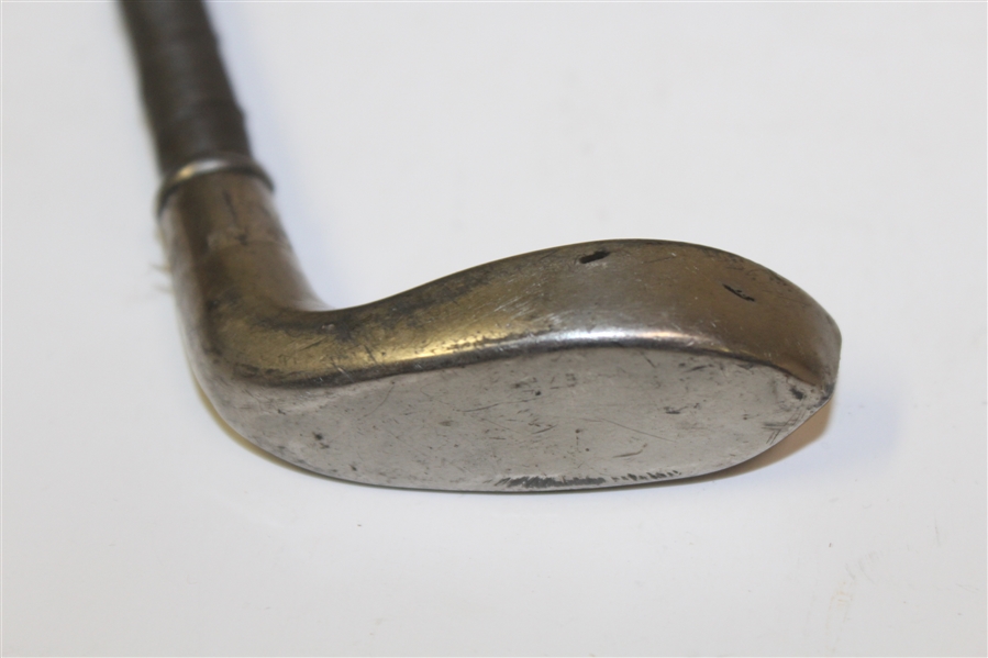 Early 1900's Silver Golf Club Shaped Riding Crop