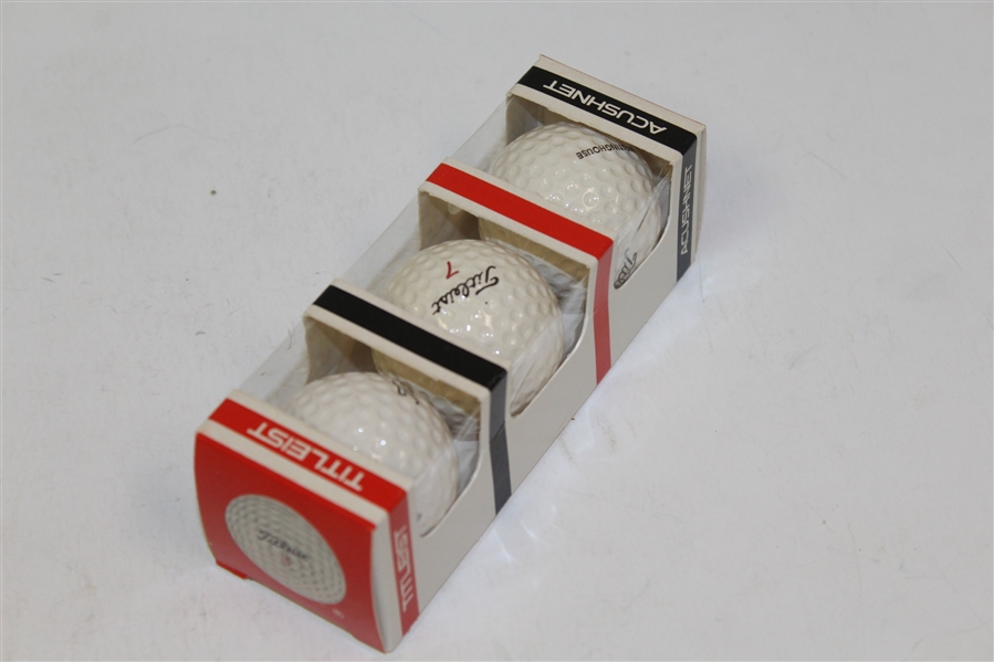 Titleist by Acushnet Dozen Golf Balls in Original Box