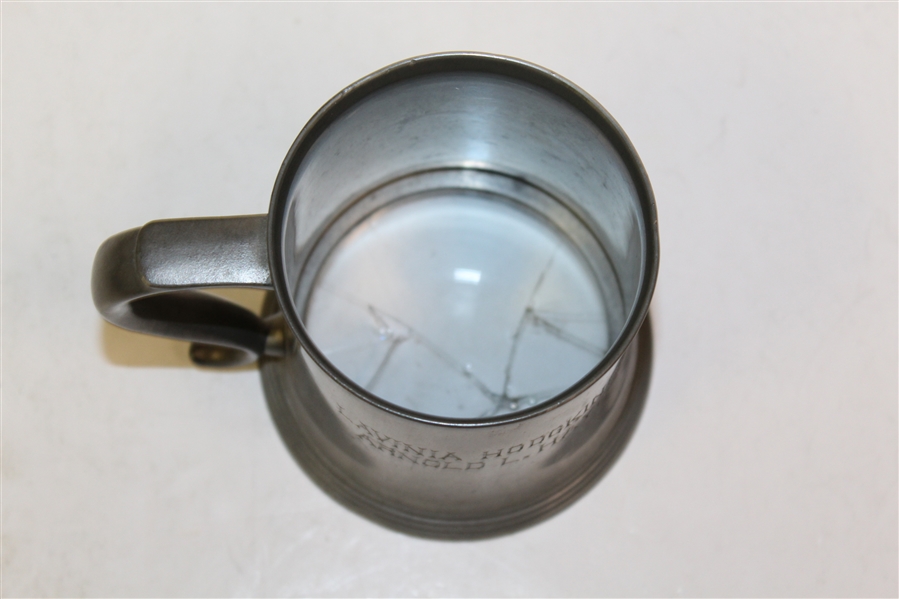 1900 Bristol Golf Club Mixed Handicap Foursome Pewter Tankard - July 14th - Roth Collection