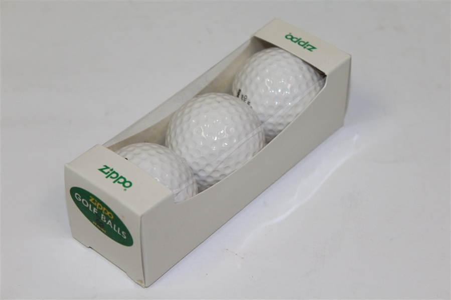 ZIPPO Custom Imprinted Dozen Golf Balls in Original Box - Roth Collection
