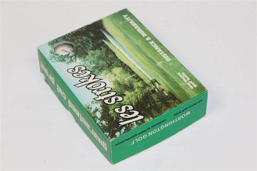Les Strokes Distance & Durability by Worthington Dozen Golf Balls in Original Box - Roth Collection
