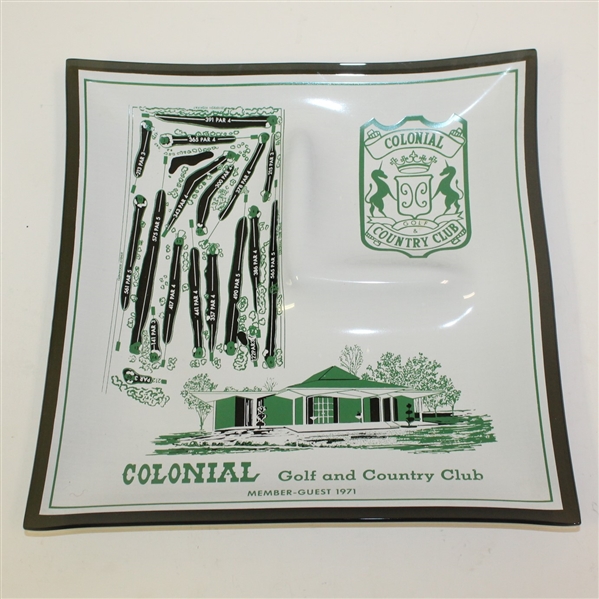 1971 Colonial Golf and Country Club Member-Guest Large Candy Dish