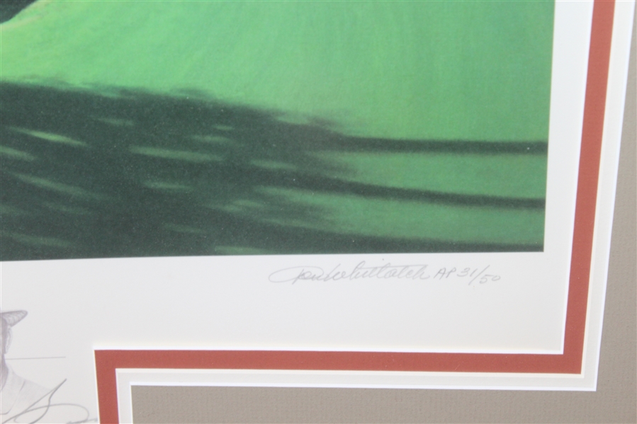 Sarazen, Snead, & Nelson Signed The Starters Ltd Ed Print #31/50 - Framed JSA ALOA