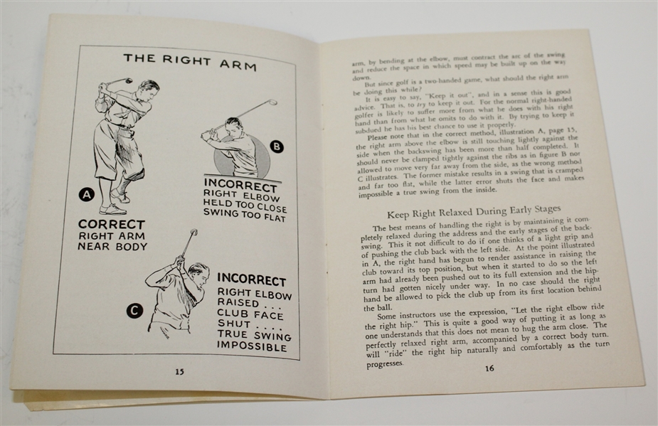 1935 'Rights and Wrongs of Golf' by Bob Jones - Published by A. G. Spalding - Roth Collection