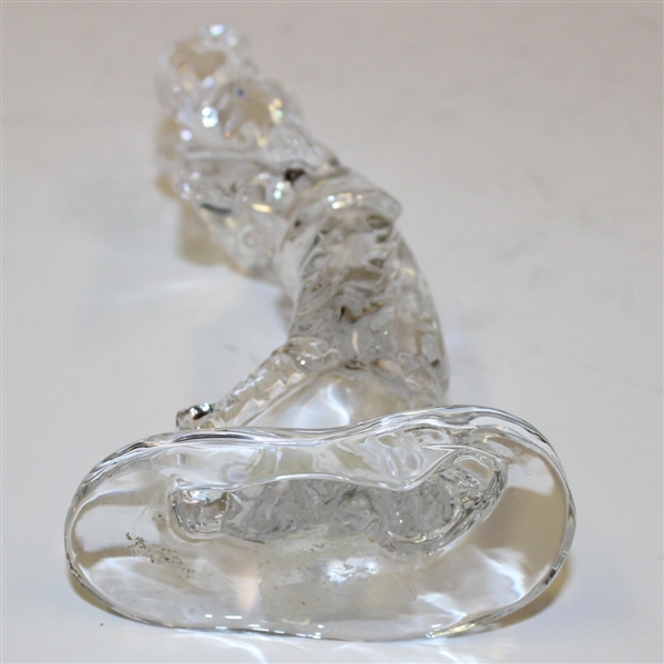 Waterford Crystal Male Golfer Figurine - R. Wayne Perkins Collection