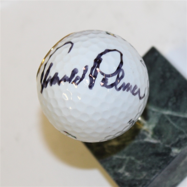 Arnold Palmer Signed 'Palmer Golf Ball Clocks' JSA ALOA
