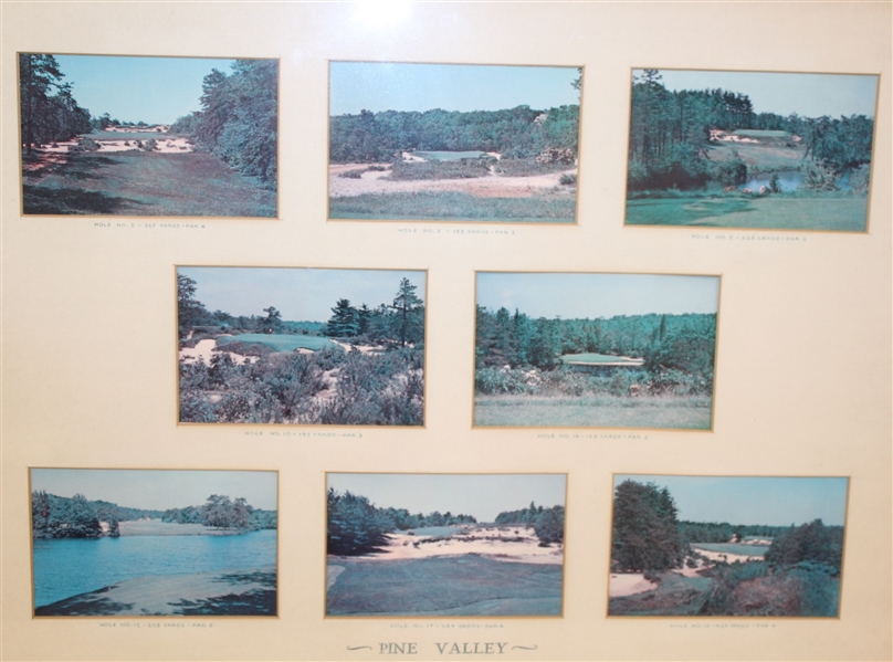 Pine Valley Photo Display - 8 Pictures - Framed