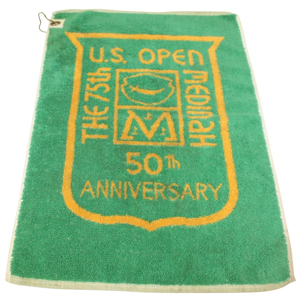 1975 US Open 50th Anniversary at Medinah Commemorative Towel