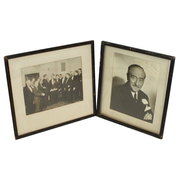Two 1940's Formal Photos - Presentation Personalized - McMahon Collection