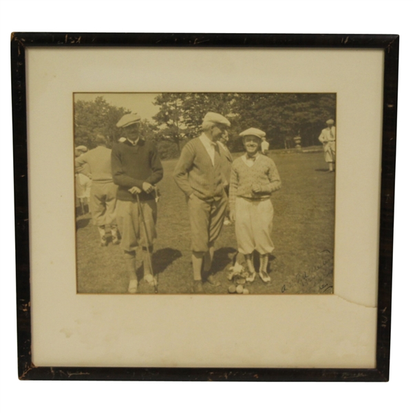 1926 American Dental Poland Springs Golf Club Photo - Framed - McMahon Collection