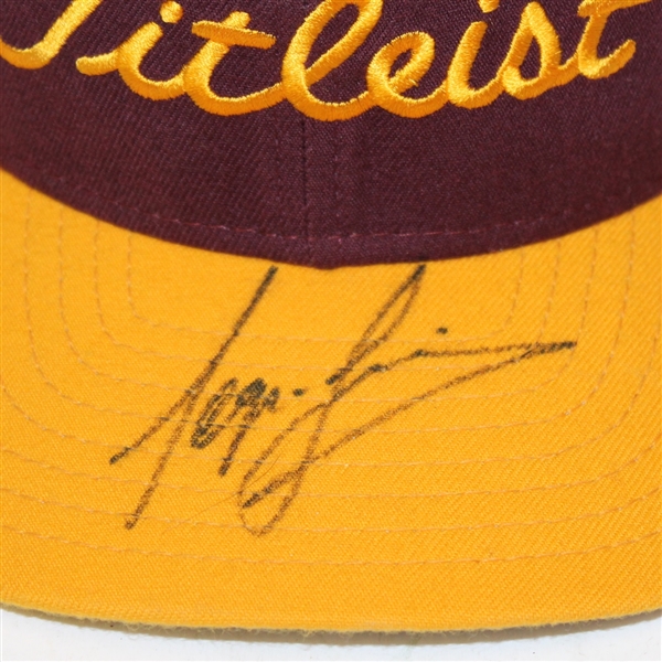 Sergio Garcia Signed Titleist Hat - Full Signature Beckett #B75817