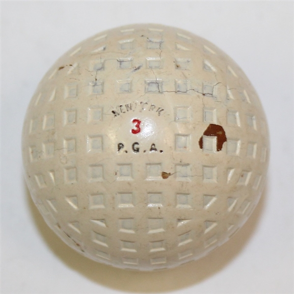 New York PGA Mesh Pattern Golf Ball