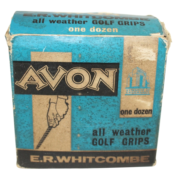Avon Rubber Company All Weather Golf Grips and Original Box